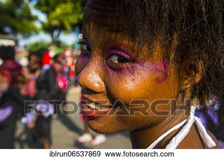 Girl posing at the Carneval in the town of Sao Tome, Sao Tome and Principe, Atlantic ocean, Africa View Large Photo Image Stock Photo - Girl posing at the Carneval in the town of Sao Tome, Sao Tome and Principe, Atlantic ocean, Africa. Fotosearch