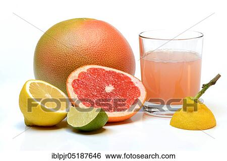 Glass with citrus juice, pomelo, red grapefruit, lime, lemon View Large Photo Image Stock Photograph - Glass with citrus juice, pomelo, red grapefruit, lime, lemon. Fotosearch