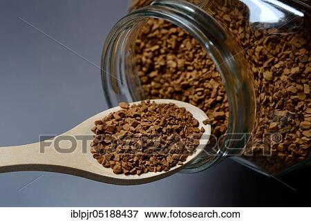 Glass with instant coffee, Coffea arabica View Large Photo Image Stock Photo - Glass with instant coffee, Coffea arabica. Fotosearch