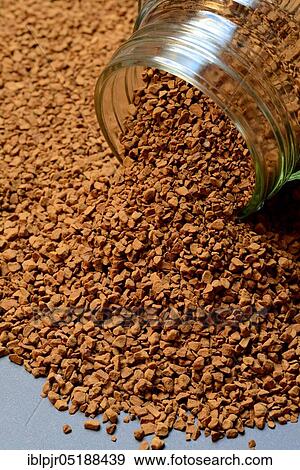 Glass with instant coffee, Coffea arabica View Large Photo Image Stock Photo - Glass with instant coffee, Coffea arabica. Fotosearch
