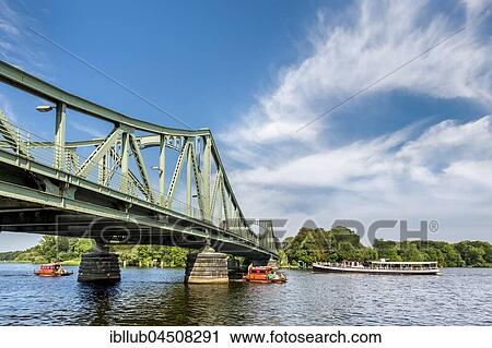 Glienicker Bridge over River Havel, Potsdam, Berlin, Germany, Europe View Large Photo Image Stock Image - Glienicker Bridge over River Havel, Potsdam, Berlin, Germany, Europe. Fotosearch