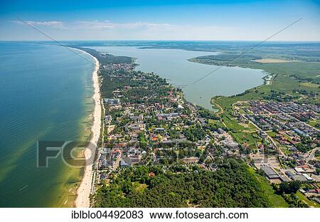Gmina Mielno, Mielno, on Lake Jamno, Baltic Coast, West Pomerania Province Poland View Large Photo Image Stock Image - Gmina Mielno, Mielno, on Lake Jamno, Baltic Coast, West Pomerania Province Poland. Fotosearch