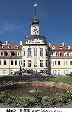 Stock Photo - Gohlis Castle, Gohliser Schlösschen, Leipzig, Saxony, Germany, Europe. Fotosearch