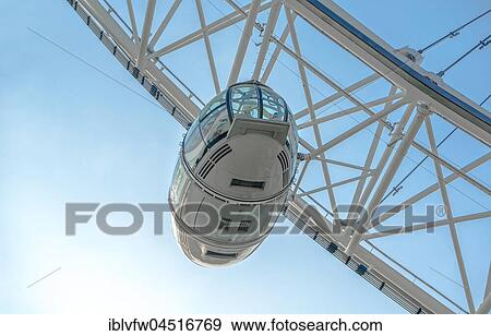 Gondola, London Eye, Partial View, London, London region, England, United Kingdom, Europe View Large Photo Image Stock Photo - Gondola, London Eye, Partial View, London, London region, England, United Kingdom, Europe. Fotosearch