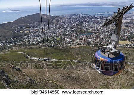 Gondola, Table Mountain Cableway, View of, Cape Town, Western Cape, South Africa, Africa View Large Photo Image Stock Image - Gondola, Table Mountain Cableway, View of, Cape Town, Western Cape, South Africa, Africa. Fotosearch