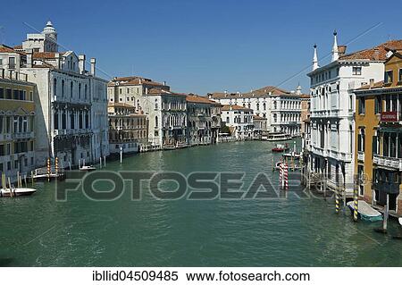 Grand Canal from the Ponte dell' Accademia, Venice, Veneto, Italy, Europe View Large Photo Image Stock Photography - Grand Canal from the Ponte dell' Accademia, Venice, Veneto, Italy, Europe. Fotosearch