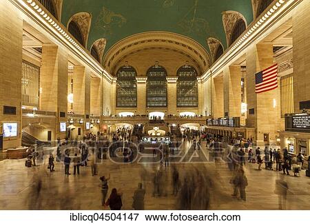Grand Central Terminal, Manhattan, New York City, New York, USA, North America View Large Photo Image Stock Photo - Grand Central Terminal, Manhattan, New York City, New York, USA, North America. Fotosearch