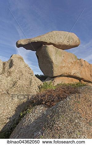Granite rocks on the Pink Granite Coast, Ploumanac' h, Brittany, France, Europe View Large Photo Image Stock Image - Granite rocks on the Pink Granite Coast, Ploumanac' h, Brittany, France, Europe. Fotosearch