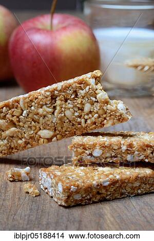 Picture - Granola bars, power bars. Fotosearch