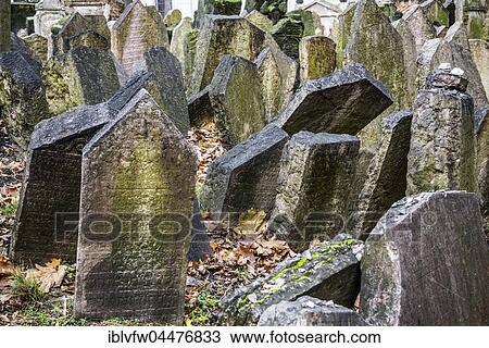 Grave stones, old Jewish cemetery, Jewish Museum, Josefov, Jewish Quarter, Prague, Bohemia, Czech Republic, Europe View Large Photo Image Stock Image - Grave stones, old Jewish cemetery, Jewish Museum, Josefov, Jewish Quarter, Prague, Bohemia, Czech Republic, Europe. Fotosearch