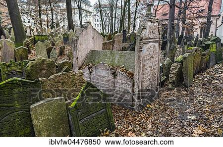 Grave stones, old Jewish cemetery, Jewish Museum, Josefov, Jewish Quarter, Prague, Bohemia, Czech Republic, Europe View Large Photo Image Stock Image - Grave stones, old Jewish cemetery, Jewish Museum, Josefov, Jewish Quarter, Prague, Bohemia, Czech Republic, Europe. Fotosearch