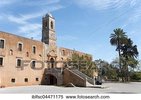 Greek Orthodox monastery of Agia Triada, Akrotiri peninsula, Crete, Greece, Europe View Large Photo Image Stock Photography - Greek Orthodox monastery of Agia Triada, Akrotiri peninsula, Crete, Greece, Europe. Fotosearch