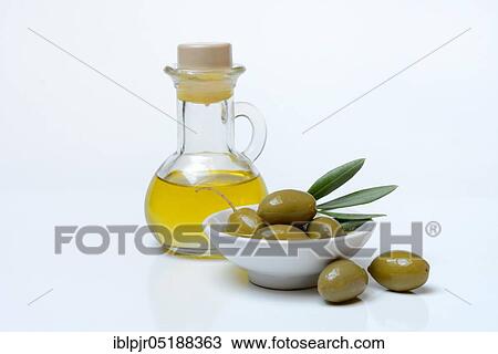 Green olives in shell and bottle olive oil, Olea spec., Chalkidiki olives, Greece, Europe View Large Photo Image Stock Image - Green olives in shell and bottle olive oil, Olea spec., Chalkidiki olives, Greece, Europe. Fotosearch