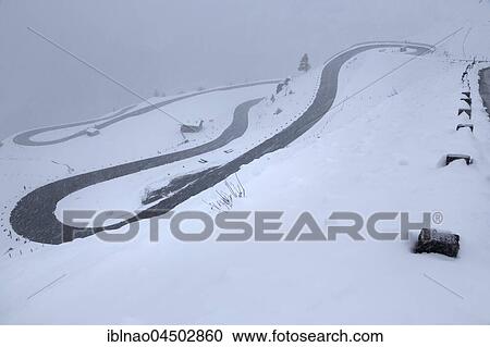 Grossglockner High Alpine Road in snow, High Tauern National Park, Austria, Europe View Large Photo Image Stock Image - Grossglockner High Alpine Road in snow, High Tauern National Park, Austria, Europe. Fotosearch