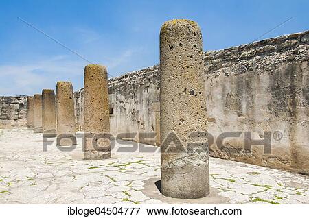 Group of columns, ruins Palast Mitla, Oaxaca, Mexico, Central America View Large Photo Image Stock Photo - Group of columns, ruins Palast Mitla, Oaxaca, Mexico, Central America. Fotosearch
