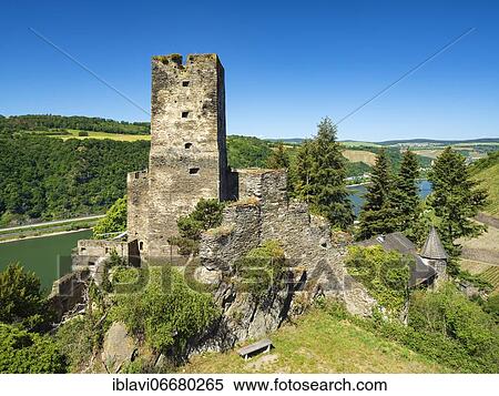 Gutenfels Castle on the Rhine, Kaub, Rhineland-Palatinate, Germany, Europe View Large Photo Image Stock Photography - Gutenfels Castle on the Rhine, Kaub, Rhineland-Palatinate, Germany, Europe. Fotosearch