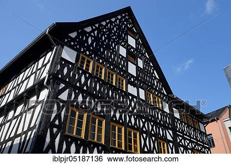 Half-timbered house in the Geleitstrasse, Geleitschenke, Weimar, Thuringia, Germany, Europe View Large Photo Image Stock Photograph - Half-timbered house in the Geleitstrasse, Geleitschenke, Weimar, Thuringia, Germany, Europe. Fotosearch