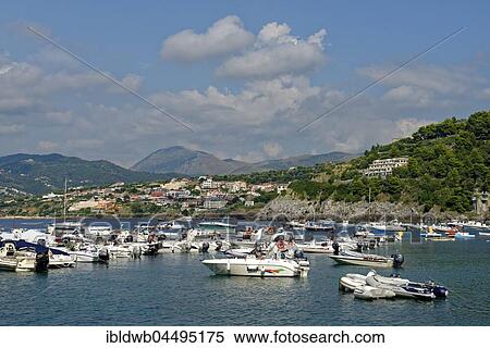 Harbour with boats, Palinuro, Cilento National Park, Parco Nazionale Cilento, Vallo Diano e Alburni, Province of Salerno, Campania, Italy, Europe View Large Photo Image Stock Photography - Harbour with boats, Palinuro, Cilento National Park, Parco Nazionale Cilento, Vallo Diano e Alburni, Province of Salerno, Campania, Italy, Europe. Fotosearch