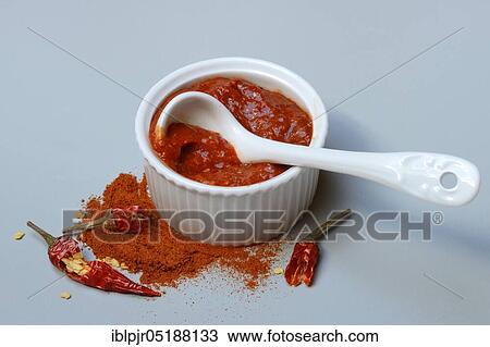 Harissa, spice paste from chili View Large Photo Image Stock Image - Harissa, spice paste from chili. Fotosearch