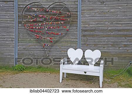 Heart with love locks, List, Sylt, North Frisian Islands, North Frisia, Schleswig-Holstein, Germany, Europe View Large Photo Image Stock Image - Heart with love locks, List, Sylt, North Frisian Islands, North Frisia, Schleswig-Holstein, Germany, Europe. Fotosearch