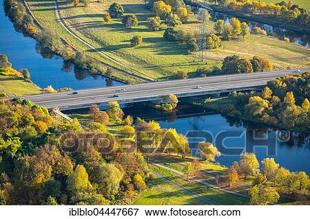 Highway Bridge A43, Lake Kemnade between Heven and Herbede, Ruhr Valley, Ruhr district, Witten, Ruhr district, North Rhine-Westphalia, Germany, Europe View Large Photo Image Stock Photo - Highway Bridge A43, Lake Kemnade between Heven and Herbede, Ruhr Valley, Ruhr district, Witten, Ruhr district, North Rhine-Westphalia, Germany, Europe. Fotosearch