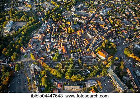 Historic city center Werne, aerial view, Werne, Ruhr district, North Rhine-Westphalia, Germany, Europe View Large Photo Image Stock Image - Historic city center Werne, aerial view, Werne, Ruhr district, North Rhine-Westphalia, Germany, Europe. Fotosearch
