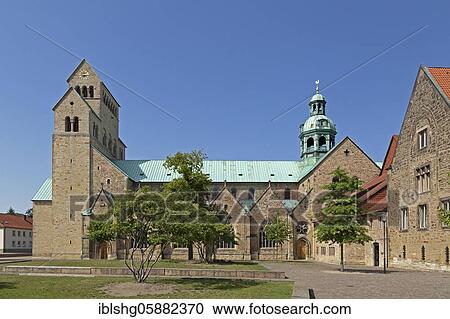 Stock Image - Hoher Dom, Hildesheim, Lower Saxony, Germany, Europe. Fotosearch