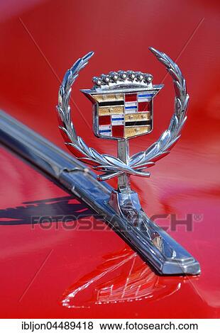 Hood ornament on Cadillac Cupe DeVille 1973 View Large Photo Image Stock Photo - Hood ornament on Cadillac Cupe DeVille 1973. Fotosearch