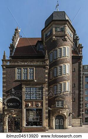 Hulbe House, facade with staircase, Hamburg, Germany, Europe View Large Photo Image Stock Image - Hulbe House, facade with staircase, Hamburg, Germany, Europe. Fotosearch