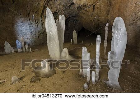 Ice stalagmites, icicles, dripstone cave of Lurgrotte, Pernegg, Styria, Austria, Europe View Large Photo Image Stock Image - Ice stalagmites, icicles, dripstone cave of Lurgrotte, Pernegg, Styria, Austria, Europe. Fotosearch