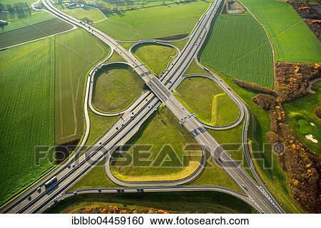 Interchange Kreuz Duisburg-Süd, shamrock, A59 and federal road B288, Duisburg, Ruhr district, North Rhine-Westphalia, Germany, Europe View Large Photo Image Stock Image - Interchange Kreuz Duisburg-Süd, shamrock, A59 and federal road B288, Duisburg, Ruhr district, North Rhine-Westphalia, Germany, Europe. Fotosearch