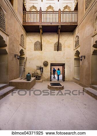 Jabrin Castle, courtyard, Jabreen, Bahlat, Ad Dakhiliyah, Oman, Asia View Large Photo Image Stock Photography - Jabrin Castle, courtyard, Jabreen, Bahlat, Ad Dakhiliyah, Oman, Asia. Fotosearch