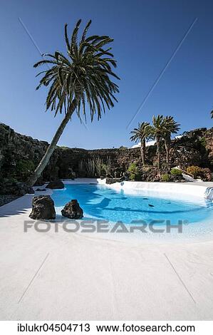 Jameos del Agua, architect Cesar Manrique, Lanzarote, Canary Islands, Spain, Europe View Large Photo Image Stock Image - Jameos del Agua, architect Cesar Manrique, Lanzarote, Canary Islands, Spain, Europe. Fotosearch