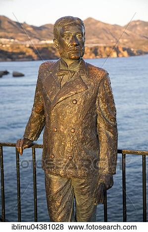 King Alfonso XII, statue by F. Martin, observation deck, Balcón de Europa, Nerja, Province of Málaga, Spain, Europe View Large Photo Image Stock Photo - King Alfonso XII, statue by F. Martin, observation deck, Balcón de Europa, Nerja, Province of Málaga, Spain, Europe. Fotosearch
