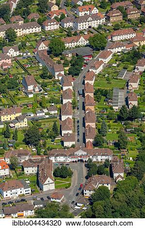 Kreinberg-Siedlung, Kreinberg settlement, housing estate, Schwerte, Ruhr district, North Rhine-Westphalia, Germany, Europe View Large Photo Image Stock Image - Kreinberg-Siedlung, Kreinberg settlement, housing estate, Schwerte, Ruhr district, North Rhine-Westphalia, Germany, Europe. Fotosearch
