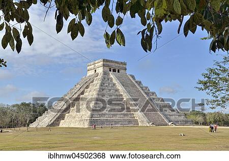 Kukulkan Pyramid, historic Mayan city of Chichen Itza, Piste, Yucatan, Mexico, Central America View Large Photo Image Stock Photo - Kukulkan Pyramid, historic Mayan city of Chichen Itza, Piste, Yucatan, Mexico, Central America. Fotosearch