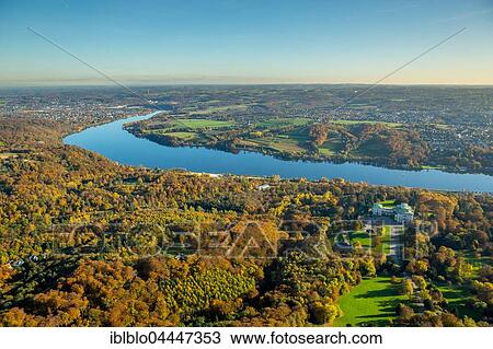 Lake Baldeney in fall, Essen, Ruhr district, North Rhine-Westphalia, Germany, Europe View Large Photo Image Stock Image - Lake Baldeney in fall, Essen, Ruhr district, North Rhine-Westphalia, Germany, Europe. Fotosearch