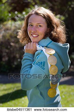 Laura Dahlmeier, German Biathlete, with five World Cup gold medals and a silver medal, World Cup of the season 2016/17, Garmisch-Partenkirchen District, Bavaria, Germany, Europe View Large Photo Image Stock Image - Laura Dahlmeier, German Biathlete, with five World Cup gold medals and a silver medal, World Cup of the season 2016/17, Garmisch-Partenkirchen District, Bavaria, Germany, Europe. Fotosearch