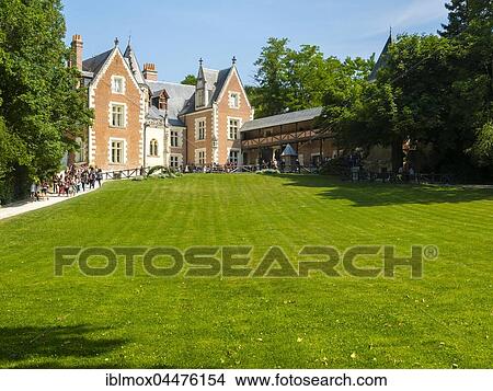 Leonardo da Vinci Museum, Château du Clos Lucé, Amboise, Indre-et-Loire, Loire Valley, Centre, France, Europe View Large Photo Image Picture - Leonardo da Vinci Museum, Château du Clos Lucé, Amboise, Indre-et-Loire, Loire Valley, Centre, France, Europe. Fotosearch