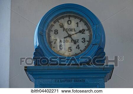 Level clock in the historic level house, Koblenz, Rhineland-Palatinate, Germany, Europe View Large Photo Image Stock Image - Level clock in the historic level house, Koblenz, Rhineland-Palatinate, Germany, Europe. Fotosearch