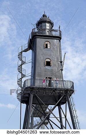 Lighthouse, Dorum, Wurster country, Lower Saxony, Germany, Europe View Large Photo Image Stock Image - Lighthouse, Dorum, Wurster country, Lower Saxony, Germany, Europe. Fotosearch