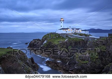 Lighthouse, Fanad Head, County Donegal, Ireland, Europe View Large Photo Image Stock Photo - Lighthouse, Fanad Head, County Donegal, Ireland, Europe. Fotosearch