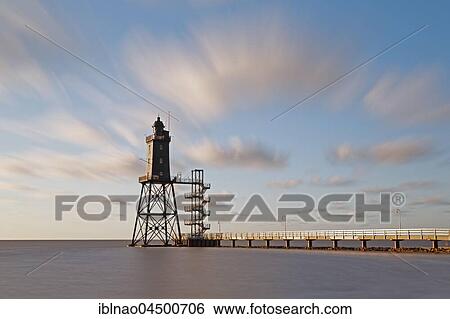 Lighthouse Obereversand, Dorum-Neufeld, Lower Saxony, Germany, Europe View Large Photo Image Stock Photograph - Lighthouse Obereversand, Dorum-Neufeld, Lower Saxony, Germany, Europe. Fotosearch