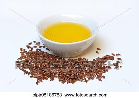 Linseed ( Linum usitatissimum) and linseed oil View Large Photo Image Stock Photo - Linseed ( Linum usitatissimum) and linseed oil. Fotosearch