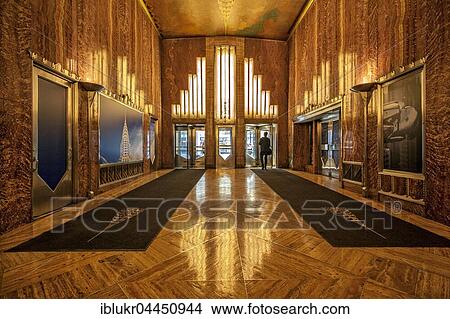 Lobby, Chrysler Building, Art Deco, Lexington Avenue, Midtown, Manhattan, New York City, USA, North America View Large Photo Image Picture - Lobby, Chrysler Building, Art Deco, Lexington Avenue, Midtown, Manhattan, New York City, USA, North America. Fotosearch