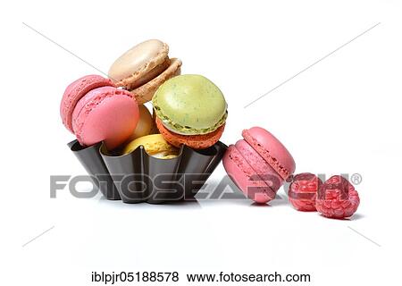Stock Photo - Luxemburgerli confectionery, macarons, speciality of Confiserie Sprüngli. Fotosearch