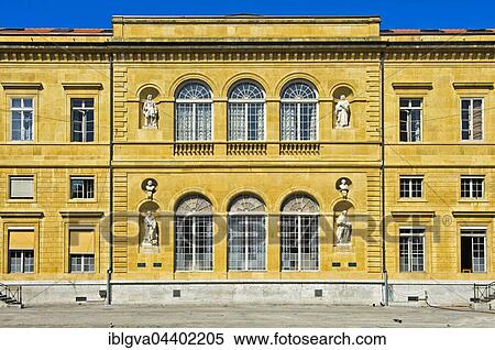 Stock Photography - Lycée Jean-Piaget, former Latin School, Canton of Neuchâtel, Switzerland, Europe. Fotosearch