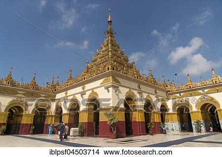Mahamuni Pagoda, Mandalay, Myanmar, Asia View Large Photo Image Picture - Mahamuni Pagoda, Mandalay, Myanmar, Asia. Fotosearch