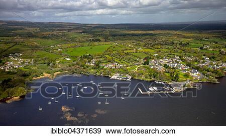 Stock Photo - Marina of Mountshannon, sailing paradise, Lough Derg Lake, River Shannon, County Clare, Ireland, Europe. Fotosearch