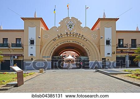 Market hall, Mercado Nuestra Senora de Africa, Santa Cruz Island, Tenerife, Canary Islands, Spain, Europe View Large Photo Image Stock Image - Market hall, Mercado Nuestra Senora de Africa, Santa Cruz Island, Tenerife, Canary Islands, Spain, Europe. Fotosearch